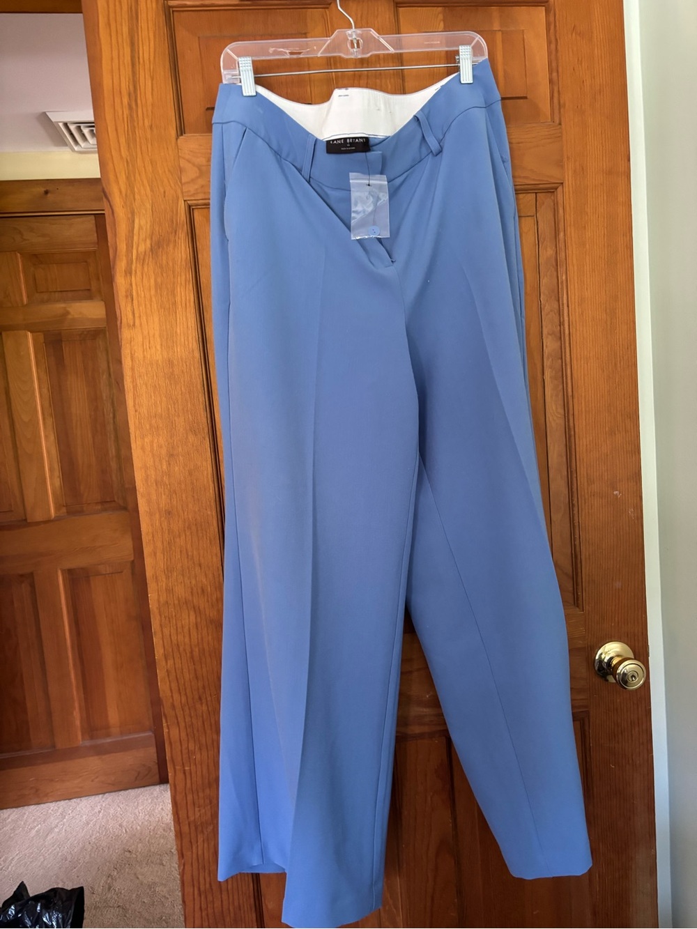 Lane Bryant Periwinkle Wide-Leg Dress Pants